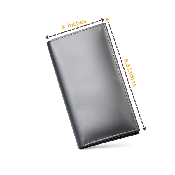 Titan Black Aura Leather Wallet
