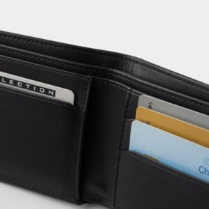 Premium Phantom Black Leather Wallet - Image 2